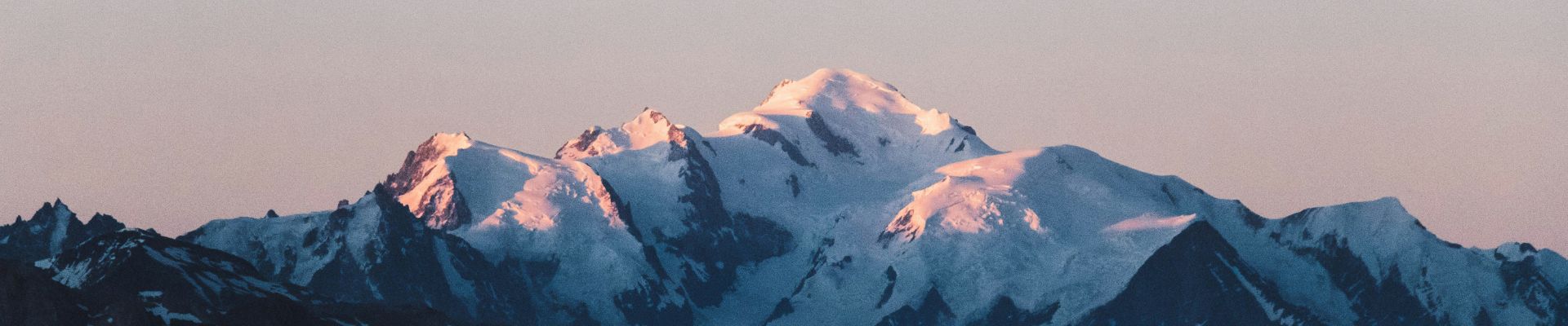 La vue du Mont Blanc lors de notre balade de tour du Mont Blanc