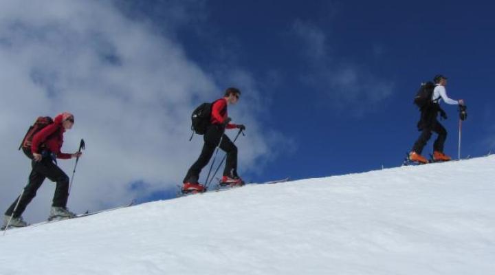 Ski de rando dans le Beaufortain - L'Homme Cairn 2699m