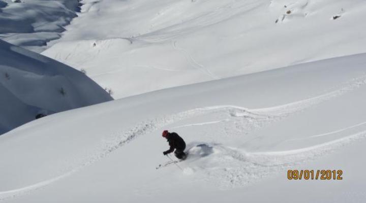 Vastes vallons au dessus de la vallée de Peisey