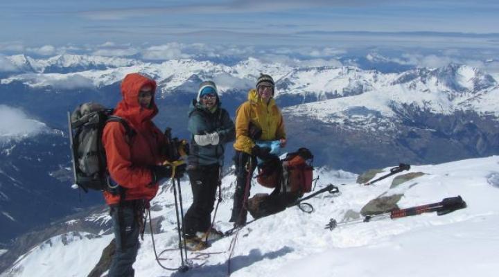 Ski de randonnée en Vanoise - Sommet du Mont Pourri