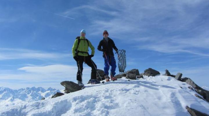 Sommet de la Rosablanche 3336m - guides des Arcs