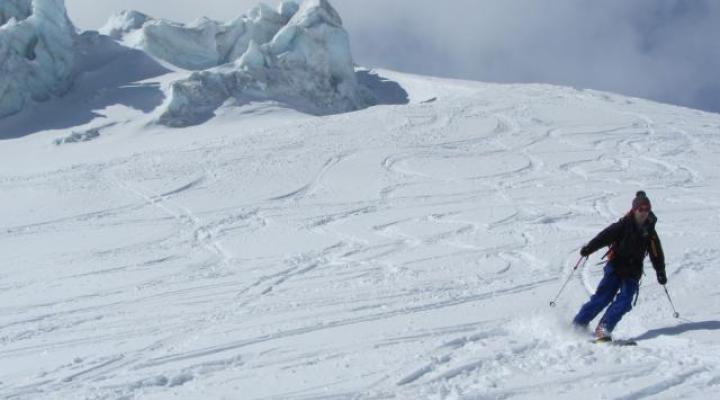 Etape cabane des Vignettees Zematt - guides des arcs