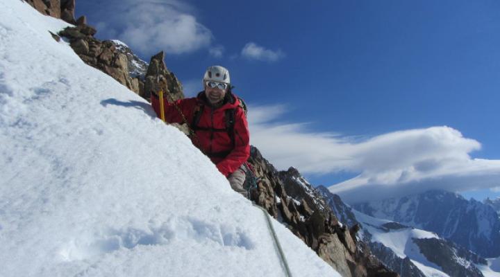 Arête sud de l'Aiguille des Glaciers Massif du Mont Blanc