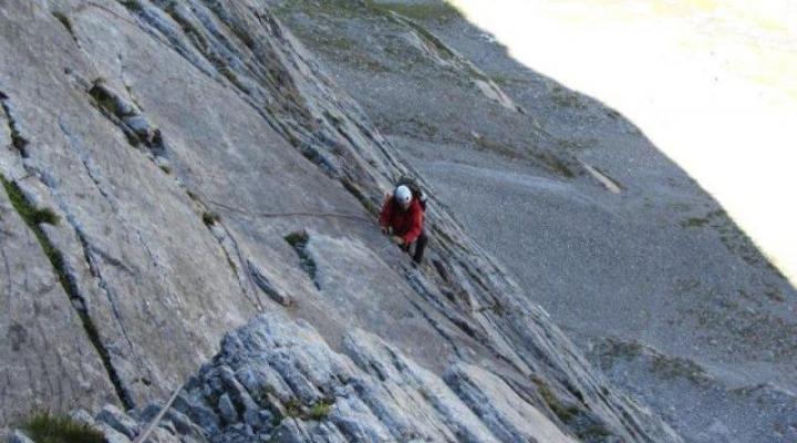 voie desmaison à l'aiguille de la Vanoise