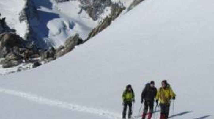 Alpinisme - l'Aiguille du Tour - massif du Mont Blanc