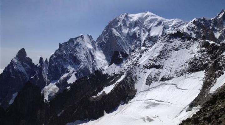 randonnée sur glacier avec les guides des Arcs