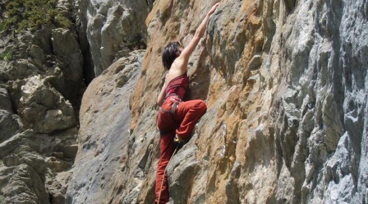 Escalade au Monal - Vanoise - Guides des Arcs