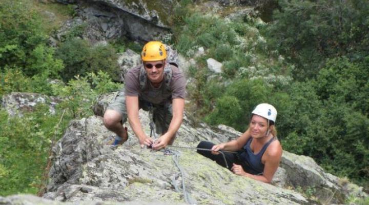 Escalade de l'Arête des Amis avec les guides des Arcs - Vanoise