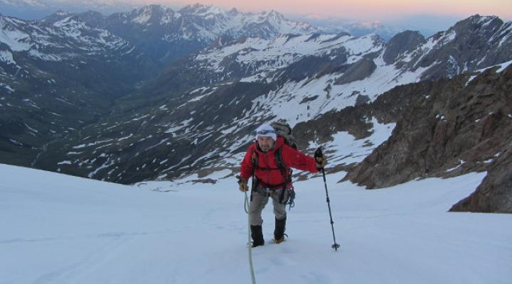 Le Glacier des Glaciers massif du Mont Blanc