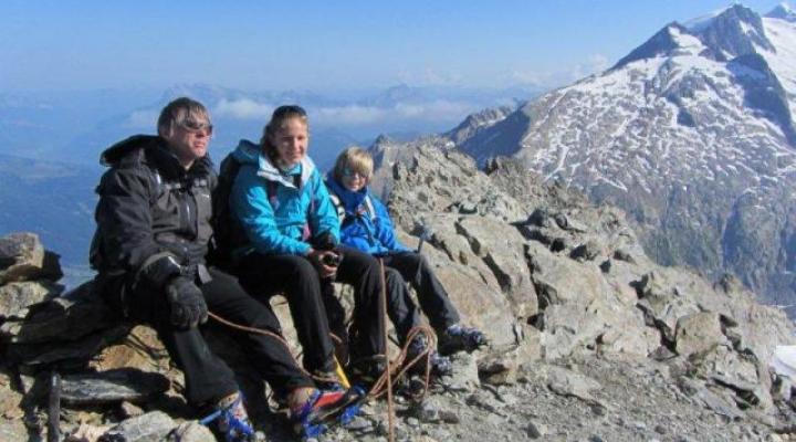 Photo du sommet du glacier du Tondu - Randonnée glaciaire