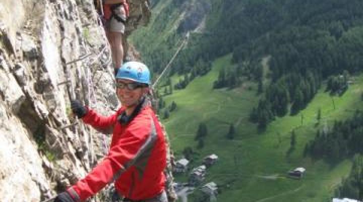 Via ferrata de val d'isère la traversée
