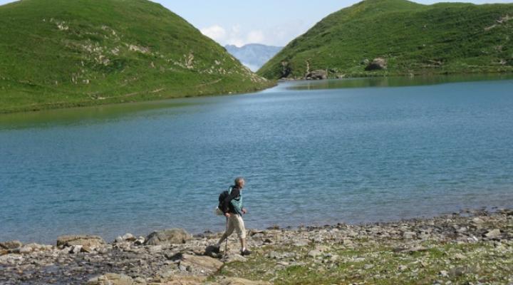 la marche vers Pierra menta