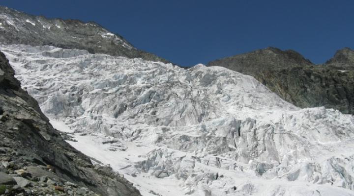 Le glacier de la Martin