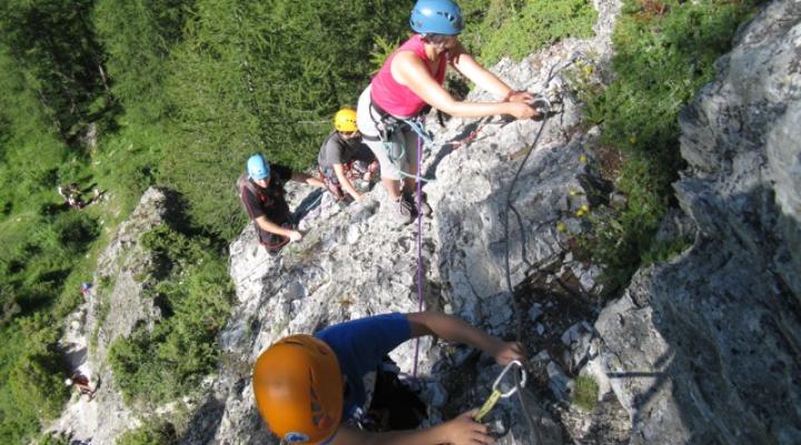 via ferrata de Peisey