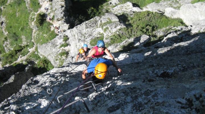 Via ferrata de Peisey