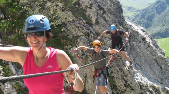 Via ferrata de Peisey