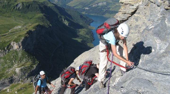 Guidedes arcs via ferrata