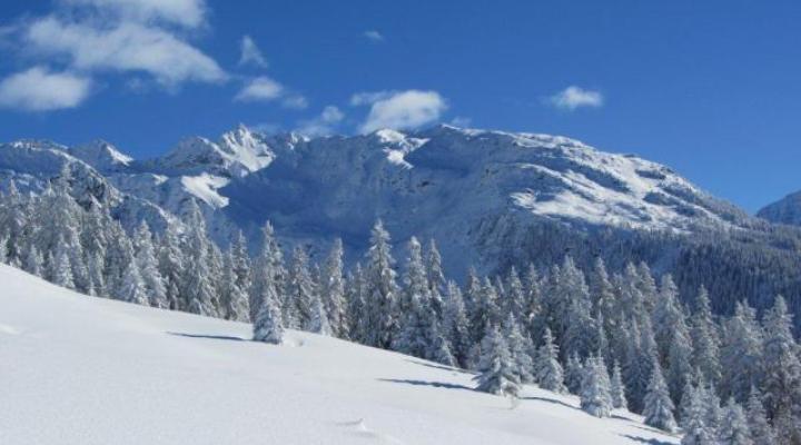 La Rosière vue sur le Bec Rouge - Guides des Arcs