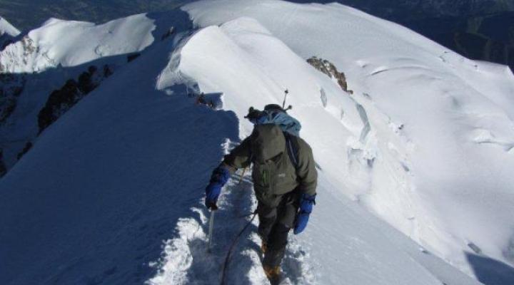Mont Blanc l'arête des Bosses