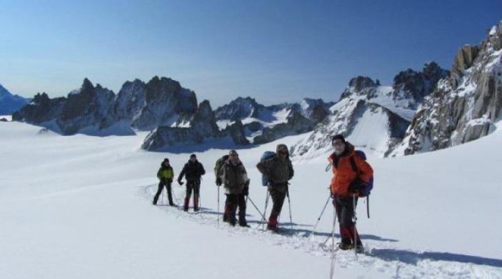 Glacier du Trient -massif du Mont Blanc