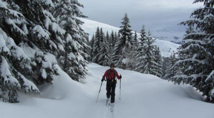 Ski de randonnée dans le Beaufortain avec les guides des Arcs