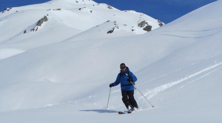 ski hors piste à La Plagne - Tarentaise Vanoise