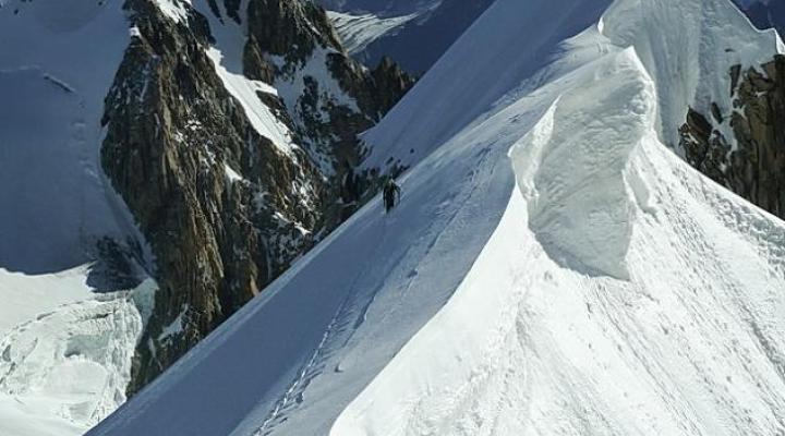 Arête neigeuse finale.