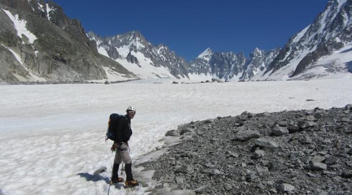 Montée au refuge d'Argentière - guides des Arcs