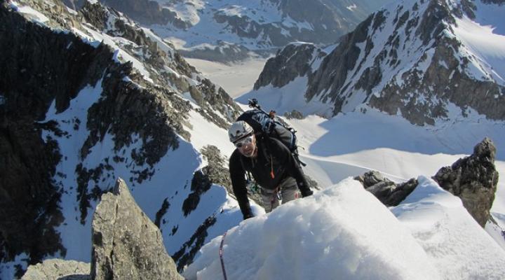 Tour Noir l'arête sud-est - guides des Arcs