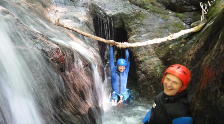 canyonning les arcs bourg st maurice