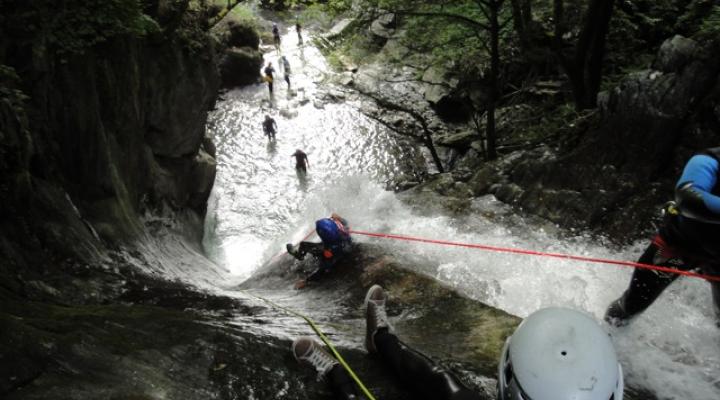 canyonning les Arcs Bourg st Maurice