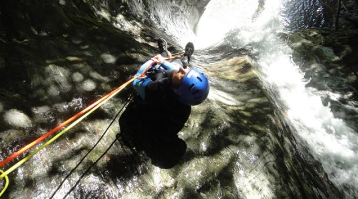 canyonning les arcs bourg st maurice