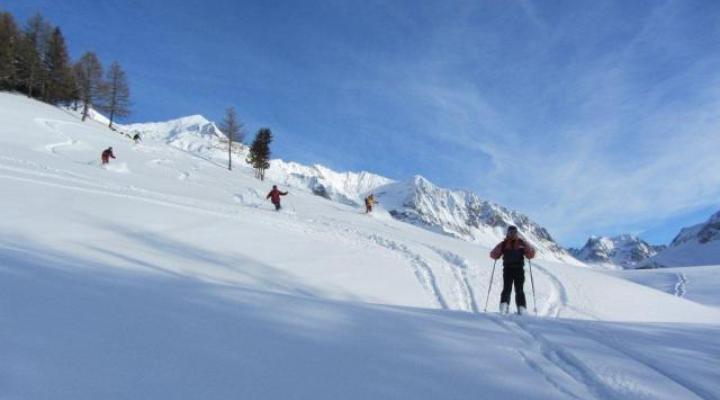 Ski hors piste aux Arcs - Vanoise