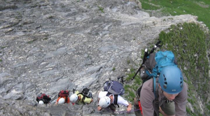 via ferrata beaufortain