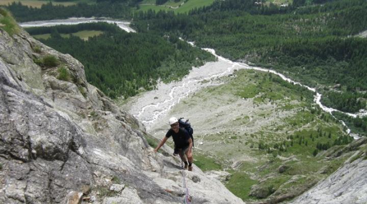 escalade à Courmayeur
