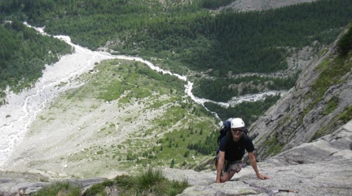 escalade à Courmayeur