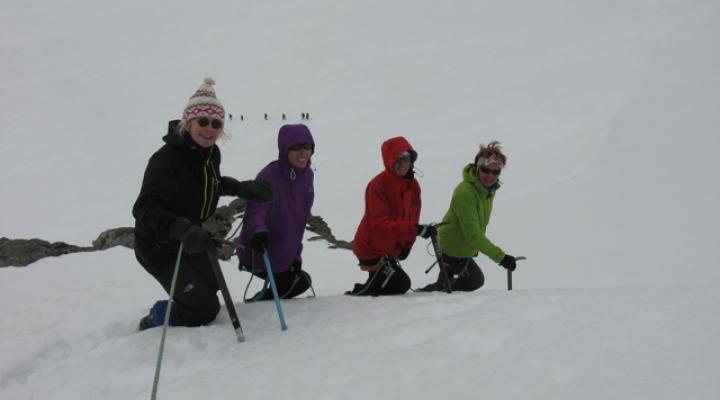 randonnée glaciaire Mt Rose 