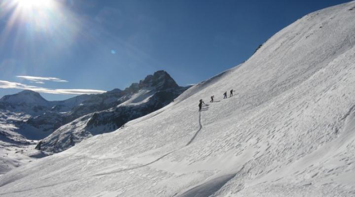 randonnée à ski les arcs