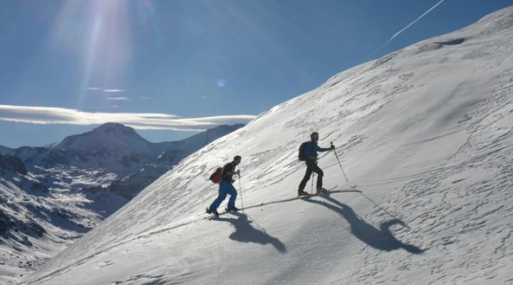 randonnée à ski les arcs
