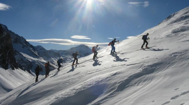 randonnée à ski les arcs