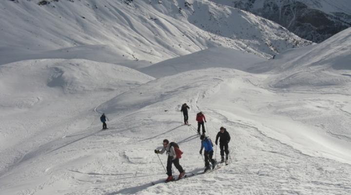 randonnée à ski les arcs