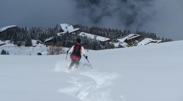 Ski hors piste aux Arcs - Vanoise
