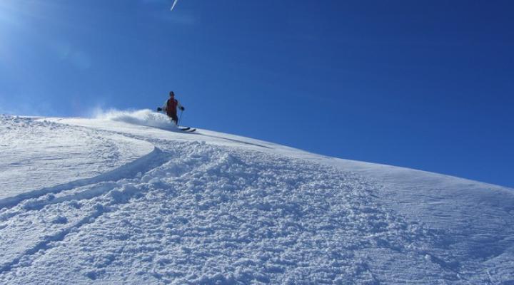 Ski hors piste à Villaroger avec les guides des Arcs