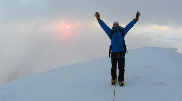 Le sommet du Mont Blanc guides des Arcs