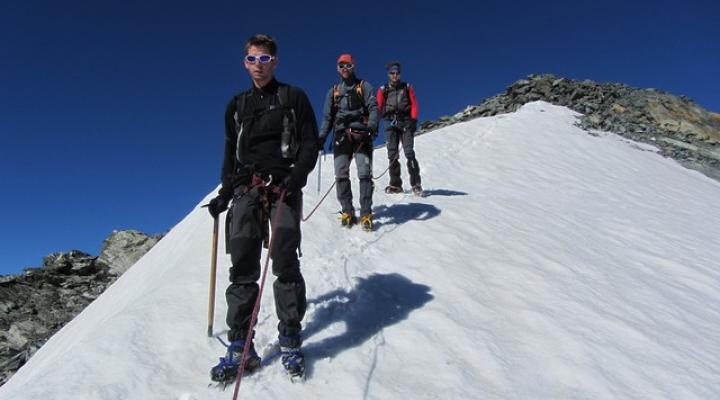 petit détour par le Dôme du St esprit - Mont Pourri Vanoise