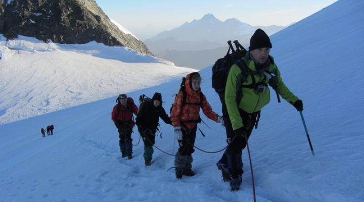 Castor 4228m depuis le refuge Guide Val d'Ayas
