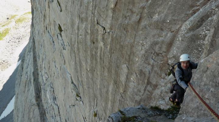 La sortie du dièdre.