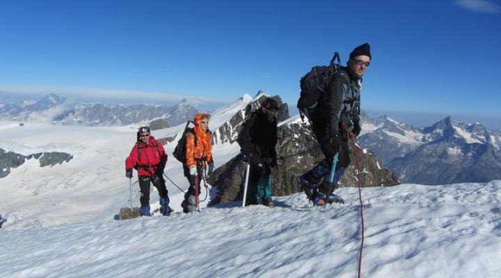 Pollux le sommet 4091m - guides des Arcs