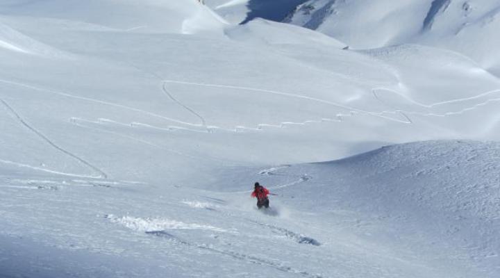 ski de randonnée dans le massif du Queyras