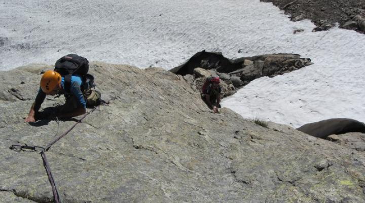 Têtes de Bellaval voie Directe - massif du Beaufortain